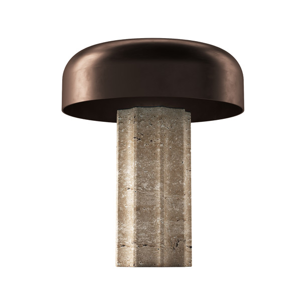 Kibun LED 5.5 Watt Cordless Fixture, 2700K (Warm White Light) - side view