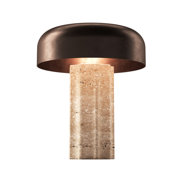 Kibun LED 5.5 Watt Cordless Fixture, 2700K (Warm White Light) - angled view