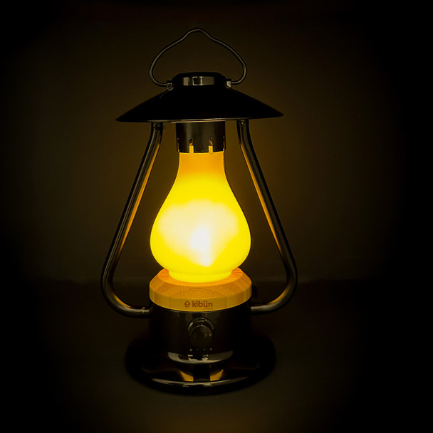 Kibun LED 3.2 Watt Cordless Fixture, 2200K (Amber Light) - angled view