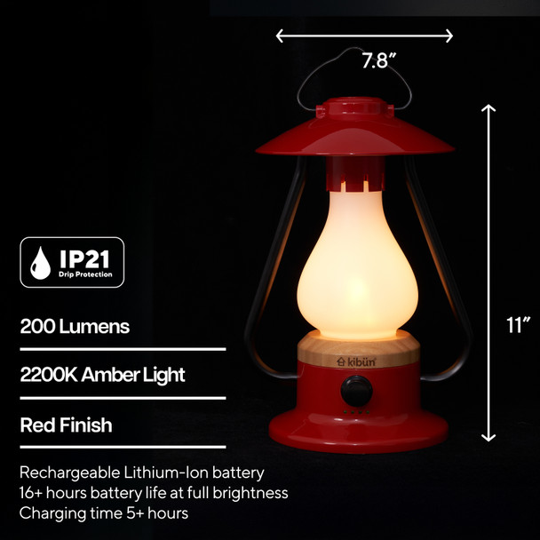 Kibun LED 3.2 Watt Cordless Fixture, 2200K (Amber Light) - alternate image 21