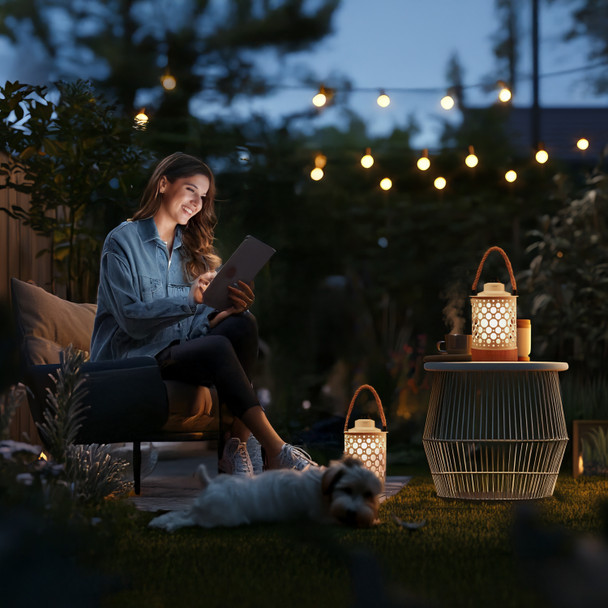 Kibun LED 10.8 Watt Cordless Fixture, 2200K/4000K/5700K - angled view