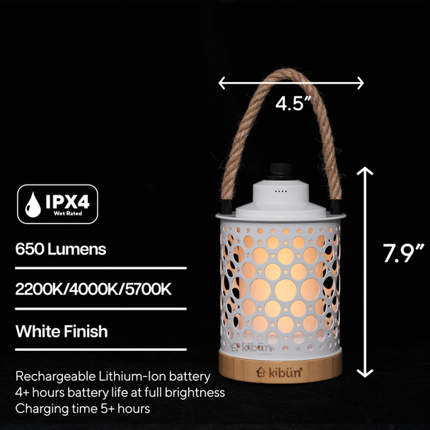 Kibun LED 10.8 Watt Cordless Fixture, 2200K/4000K/5700K - alternate image 28