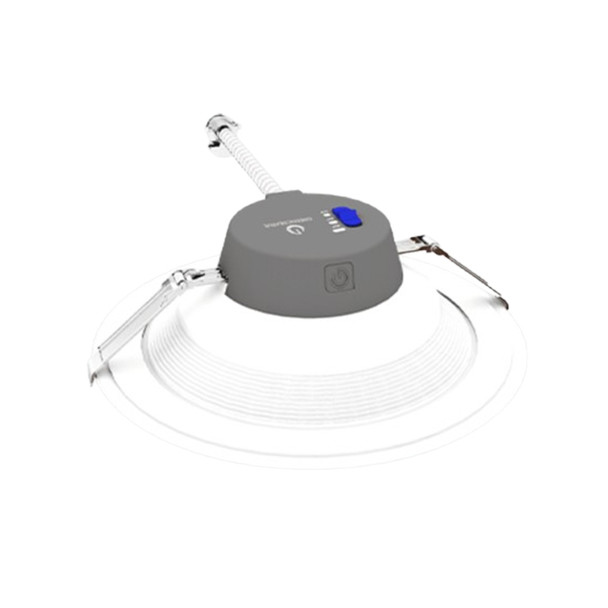 INNOFIT GEN 2 Commercial Downlight, 9.5", 2700K/5000K, 80CRI, 120V, Phase Dimming, 17W/21W/27W, 2100lm/2600lm/3500lm