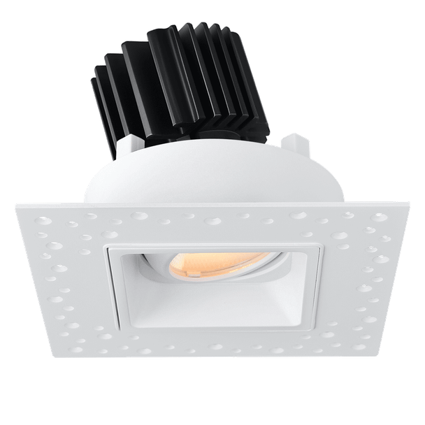 Lotus Tangra 3" Gimbal Square Invisible Trim, 4CCT+DTW 3500K-2700K, CRI90 LED