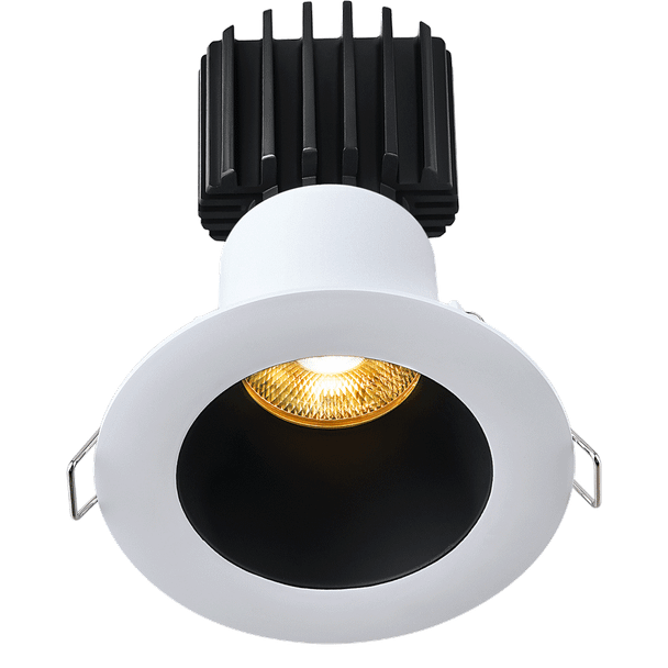 Lotus LED Tangra 3" Fixed Round Deep Regressed Wide Trim, 5CCT, CRI95
