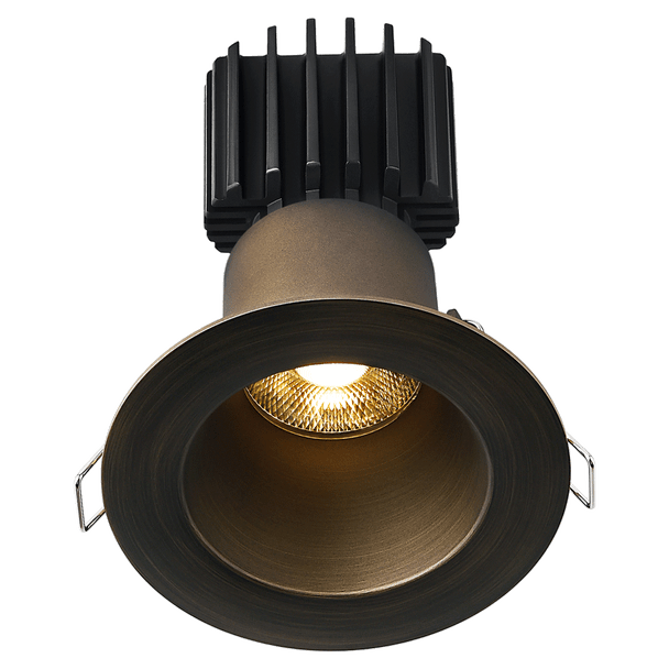 Lotus Tangra 3" Fixed Round Deep Regressed Wide Trim, 5CCT 2700K-5000K, CRI98