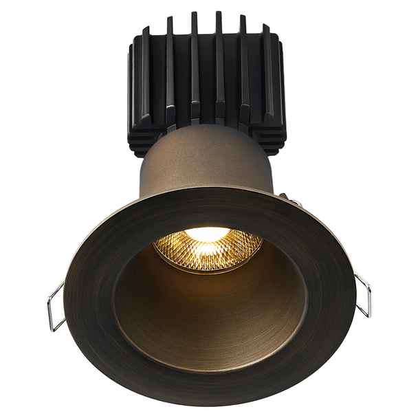 Lotus Tangra 3" Fixed Round Deep Regressed Wide Trim, 3000K, CRI98