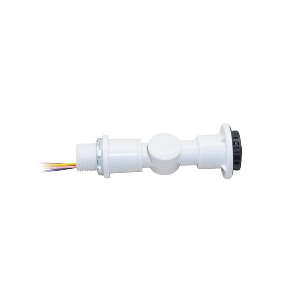 EiKO SEN Z10 Stem & Swivel Mount Adaptor, 12-24VDC, Wired 1/2" Knockout, White