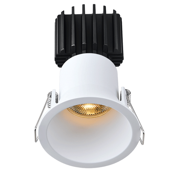 Lotus Tangra 3" Fixed Round Deep Regressed Thin Trim, Dim to Warm 3000K-1800K, CRI95