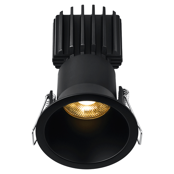 Lotus Tangra 3" Fixed Round Deep Regressed Thin Trim, Dim to Warm 3000K-1800K, CRI95