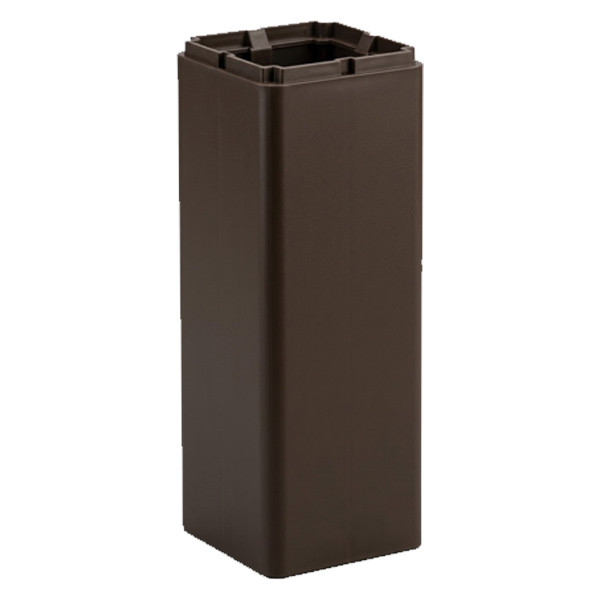 Westgate BOL-G8 Shaft, 20", Square Bollard Shaft, Bronze