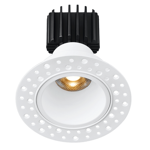 Lotus Tangra 3" Fixed Round Deep Regressed Invisible Trim, 3000K, CRI95