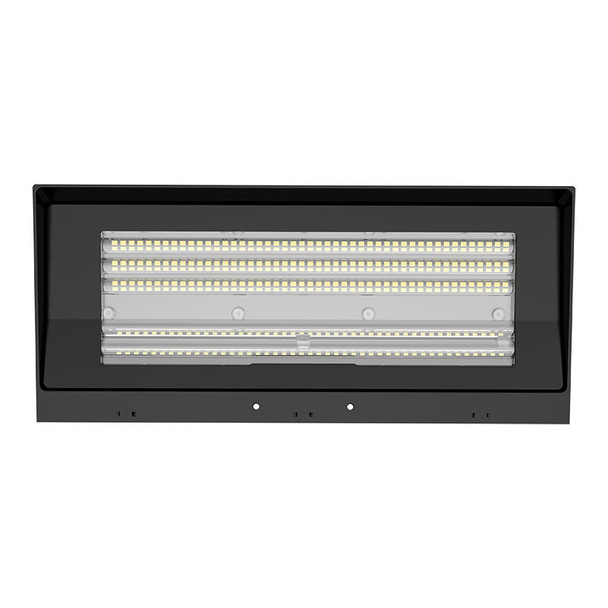 Westgate WPMAX Series LED Max-Feature Wall Pack, 90W/120W/150W, 120-277V, 3000K/4000K/5000K, Black