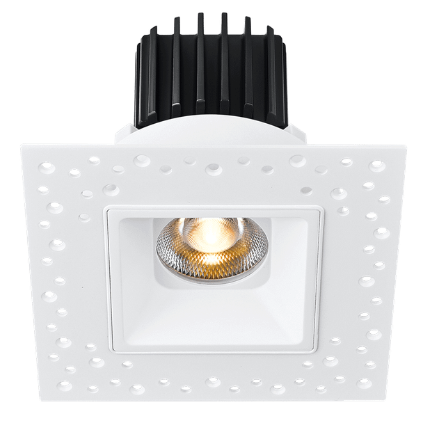 Tangra 3" Fixed Square Recessed Invisible Trim, 3000K, CRI98