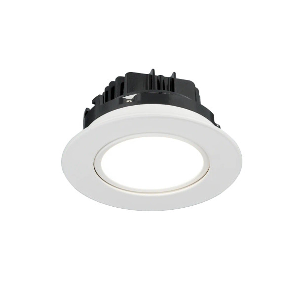 American Lighting DIP 360 Gimbal Downlight, 4", 14W, 120V, 5CCT, White