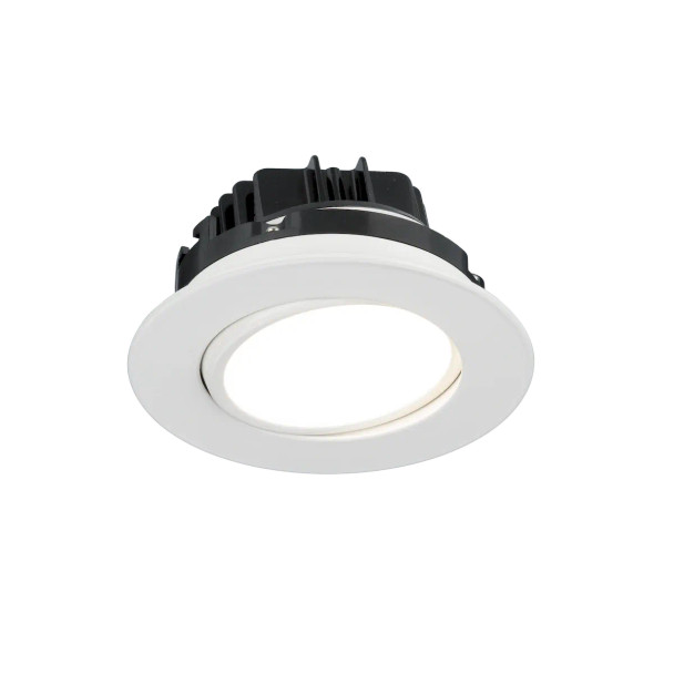 American Lighting DIP 360 Gimbal Downlight, 4", 14W, 120V, 5CCT, White