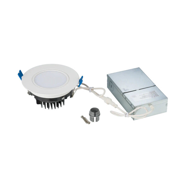 American Lighting DIP 360 Gimbal Downlight, 4", 14W, 120V, 5CCT, White