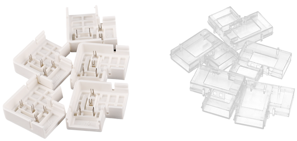 120V 90° Direct Connector 5PK - main product image