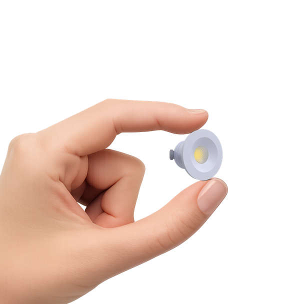 1 Inch White Puck Light 24V 35K - alternate image 3