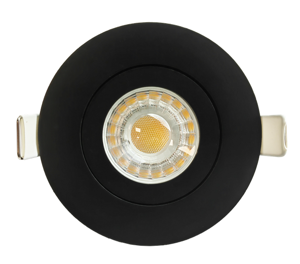 3” Round Floating Gimbal Black - main product image