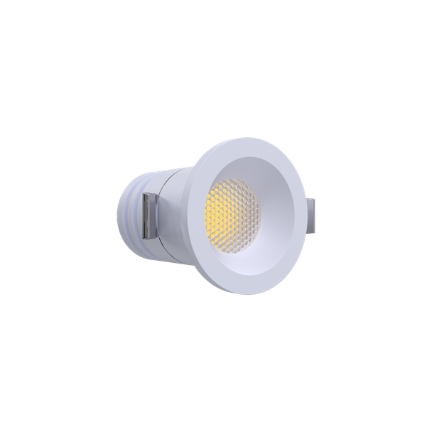 Mini White Puck Light 24V 22K - main product image