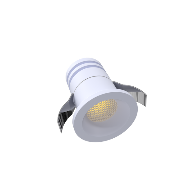 Mini White Puck Light 24V 27K - alternate image 2