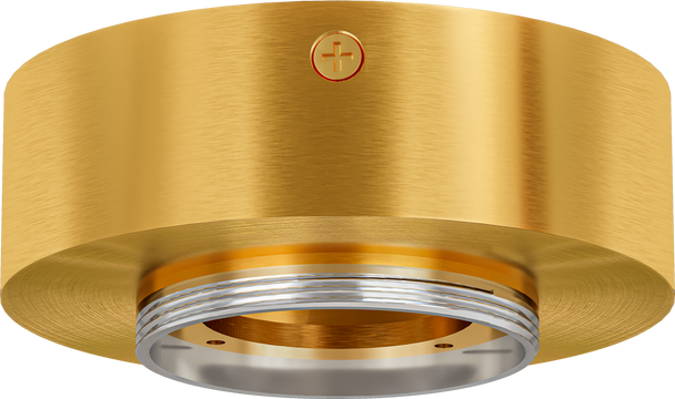 3 Inch Surface Mount Canopy (Brushed Brass)