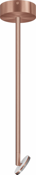 3 Inch Surface Mount Adjustable Stem Pendant  (Brushed Copper) - main product image