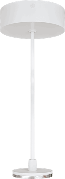 3 Inch Surface Mount Adjustable Pendant  Cord (White) - main product image