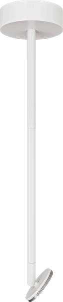 3 Inch Surface Mount Adjustable Stem Pendant  (White) - main product image