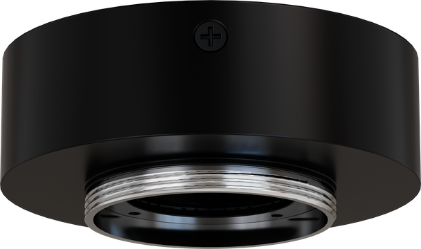 3 Inch Surface Mount Canopy (Black) - main product image