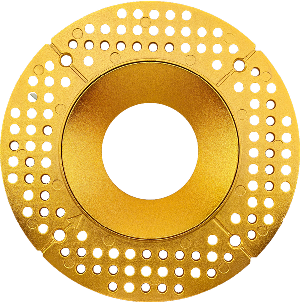 4 Inch Brass Round Trimless Kit - main product image