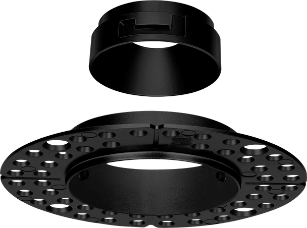 1 Inch Black Round Trimless Kit - alternate image 3