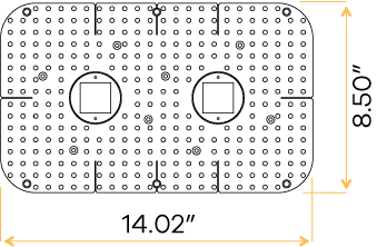 1 Inch Double Head Trimless Kit - alternate image 2
