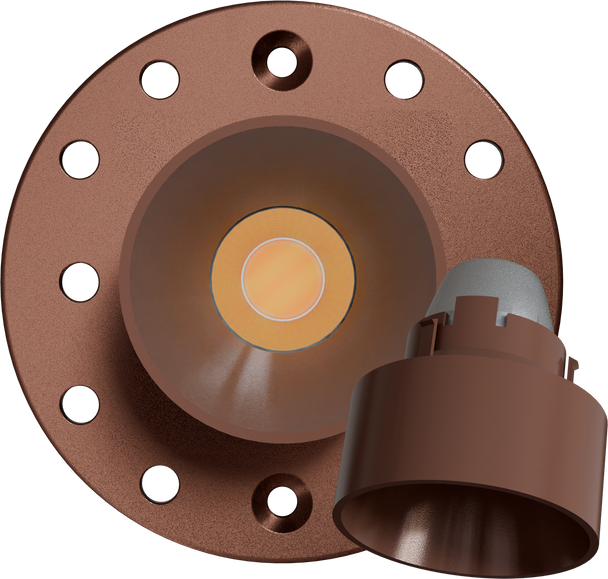 1 Inch Bronze Round Drop Trim Kit - main product image