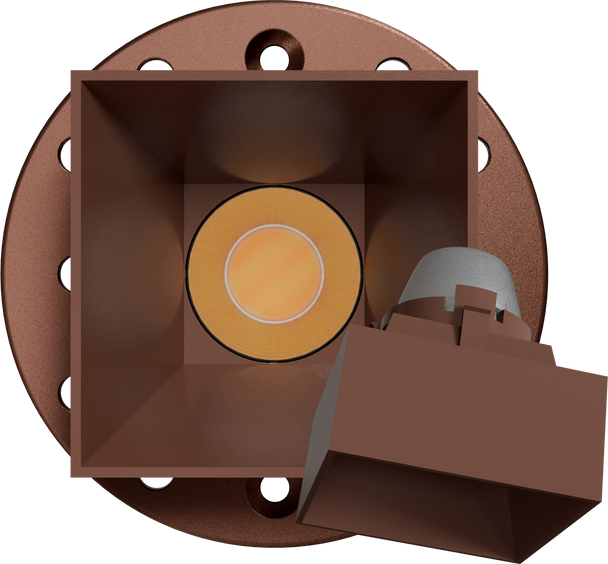 1 Inch Bronze Square Drop Trim Kit - main product image