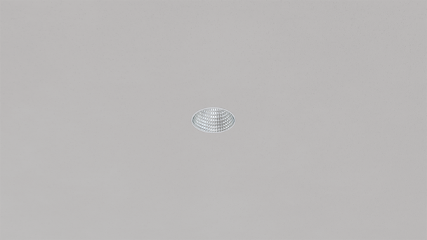 1 Inch Flushed 60 Degree Clear Optical Lens