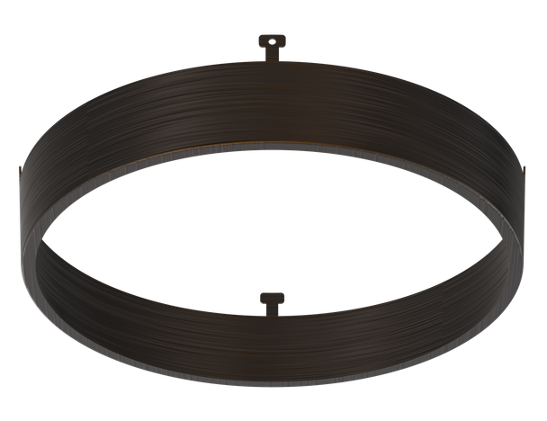 5" Round Oil Rubbed Bronze Surface Mount Cover - main product image