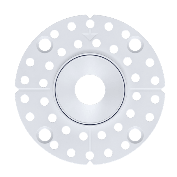Mini White Round Trimless Kit - main product image
