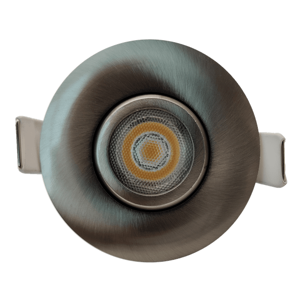 2" Round Flushed Gimbal (Brushed Nickel) - main product image
