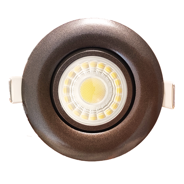 3" Round Flushed Gimbal (Bronze) - main product image