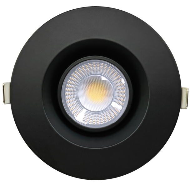 3.5” Round Regress Gimbal (Black) - main product image