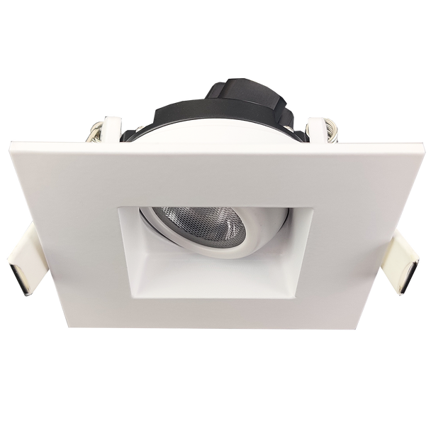 2” Square Regress Gimbal (White) - alternate image 2