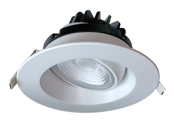 4” Round Regress Gimbal (White) - alternate image 2