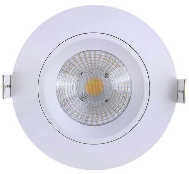 5” Regress Round Luminaire (White) - main product image