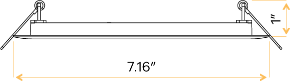 6" Round Flushed slim - alternate image 2