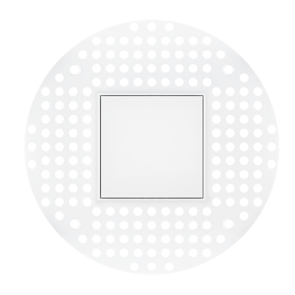 4" Square Trimless Drop Lens