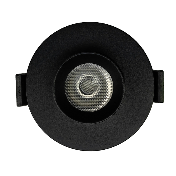 2" Round Retractable Black - alternate image 3