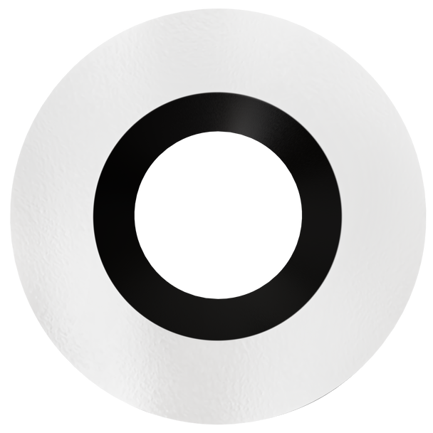 4 Inch Two-Tone Round Trim - main product image