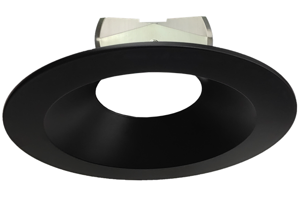 6 Inch Black Round Trim - alternate image 2